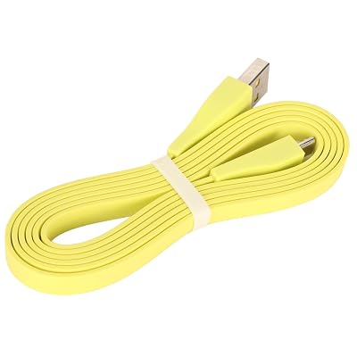 CCYLEZ Replacement USB Charging Cable, USB A to Micro Cord for UE, Boom, Megaboom, Mega Boom - 1.2m Length, Premium PVC Material Fluorescent Yellow