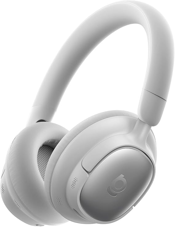 Baseus MH1 Bluetooth Headphones,48 dB Highly Effective Noise Cancellation, Monolithic Headband Headphones with Hi-Res & LDAC, 80 Hours Playtime, 5-Mik Crystal Clear Calls, CloudComfort Soft