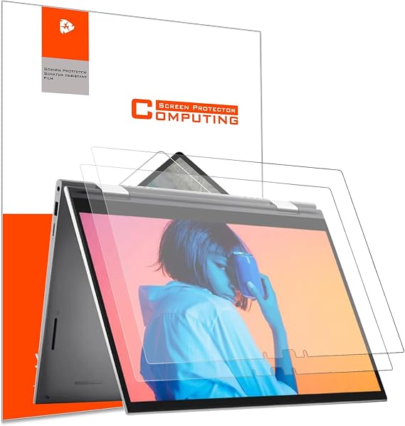 2 Pack Matte Anti-Glare Screen Protector for 14" Dell Inspiron 14 5420 2-in-1 Touchscreen Convertible Laptop, Eye Protection Filter, Reduce Eyes Strain