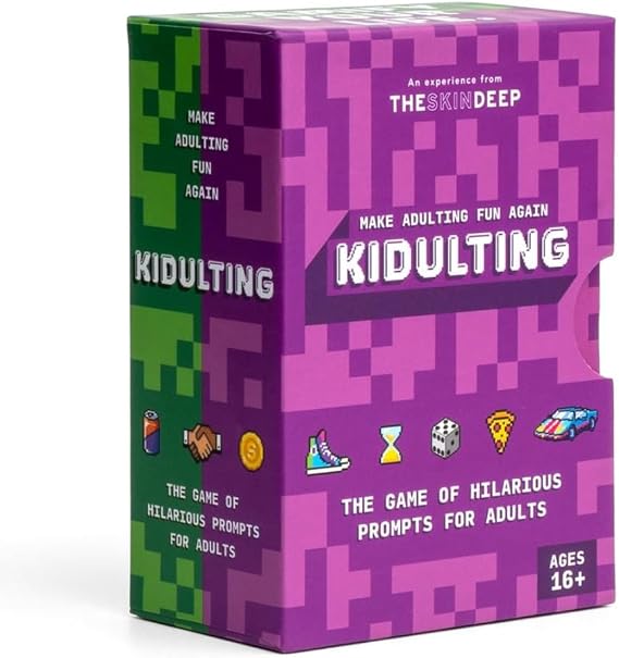 The Skin Deep Kidulting: Ridiculous and Fun Card Game for Two