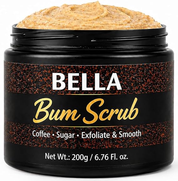 Bella bum scrub for pigmentation for girls | Tanning Removal Cream Instant Result | Bum Tan Removal Cream for Men & Women | Full Body Brightening Cream