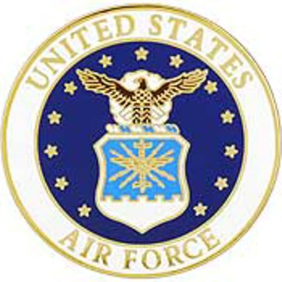 EagleEmblems P12656 PIN-USAF Emblem A (Mini) (1/2'')
