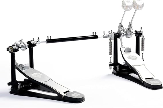 PD P800 Direct Drive Double Bass Pedal - Aerospace Grade Materials, One-Piece Construction for Drum Set (Double) Black