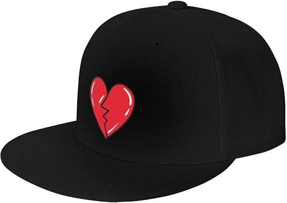 Heartbreak Trucker Snapback Hats for Men Baseball Cap Flat Bill Dad Hats