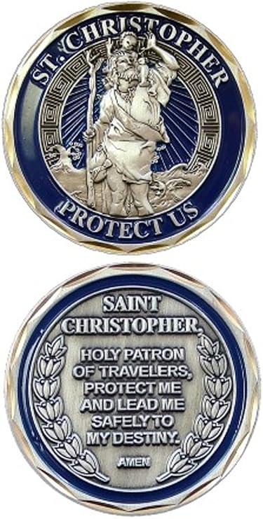 EAGLE CREST INC New St. Christopher Challenge Coin