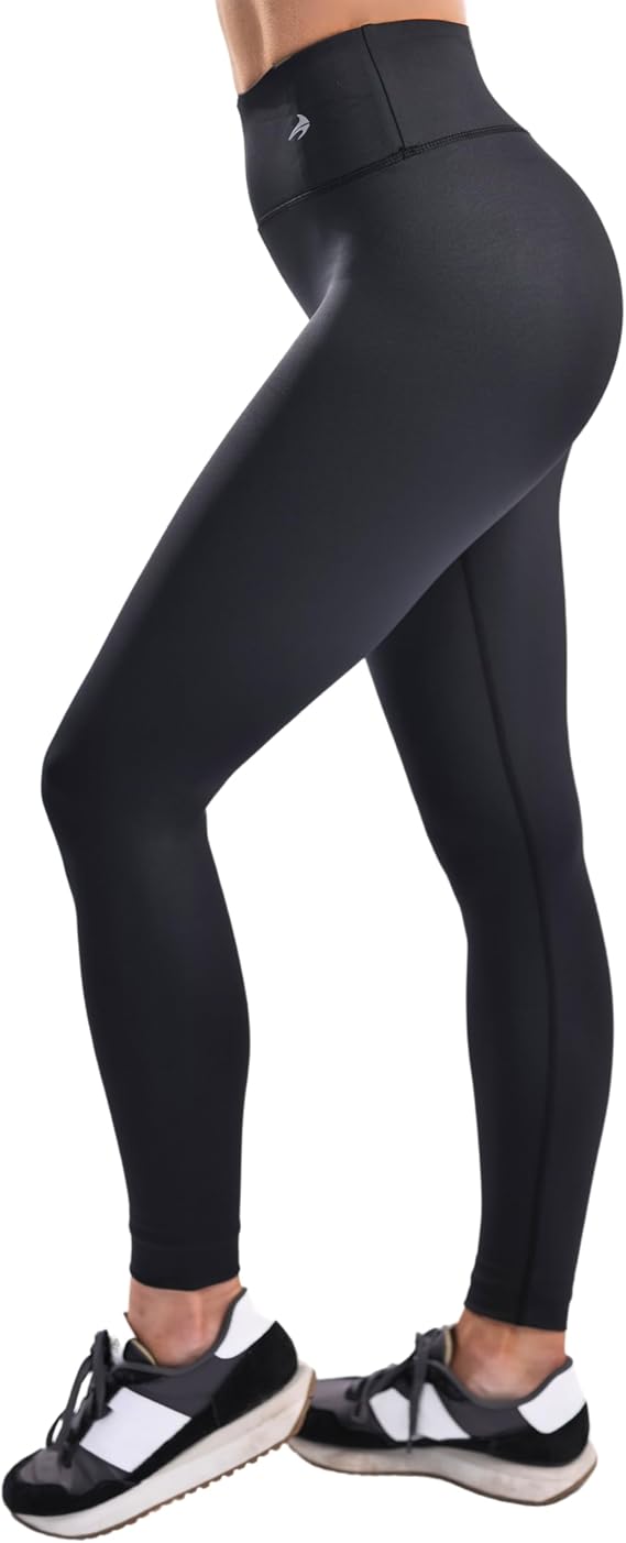 CompressionZ Women's Compression Leggings, High Waisted Soft Stretchy Pants