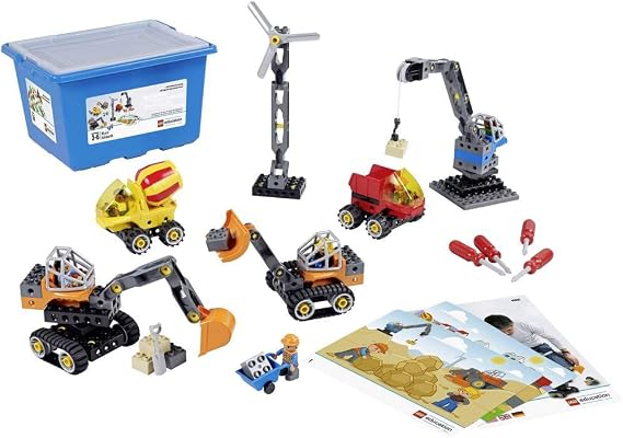 LEGO Tech Machines DUPLO Set 45002, Fun Stem Engineering Toy & Steam Learning for Girls & Boys Ages 3 & Up (95Piece)