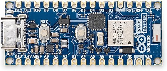 Arduino Nano Matter [ABX00112] - Prototype Board for Matter IoT Protocol, Wi-Fi, Bluetooth, and Smart Home Integration