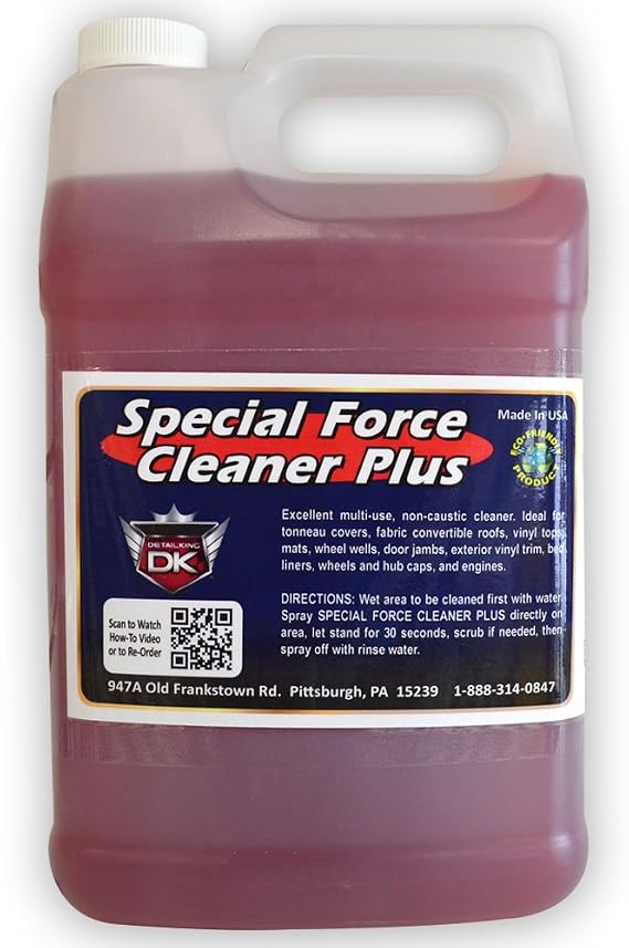 Detail King Special Force Plus All-Purpose Cleaner - Gallon - Highly Concentrated - Non-Caustic - Interior & Exterior