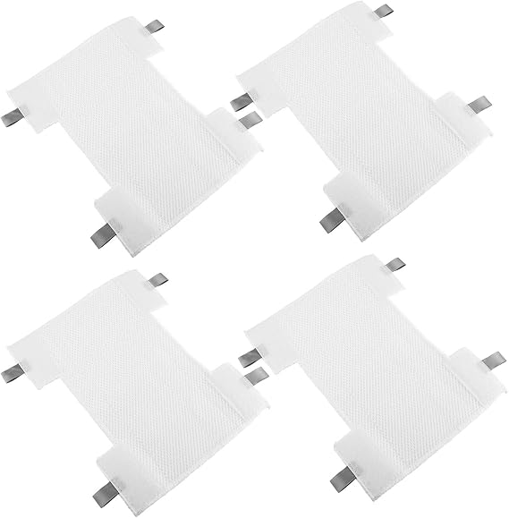 HV300 Pad for Shark Dust-Away Rocket Rotator Navigator Lift-Away Pro Vacuum | 4 Pack HV300 Series Pads Replacement for Shark Ultra Light Stick Vacuum Cleaner, Washable Microfiber Pads, Part #P200W