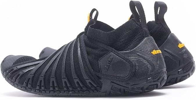 Vibram Men's Furoshiki Knit High Shoes Black