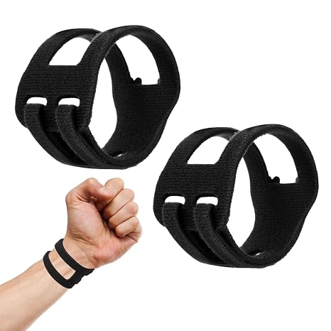 Wrist Support,2PCS Wrist Brace,Adjustable Splint Wrist Support for Arthritis,Triangular Fibrocartilage Injuries(Black)