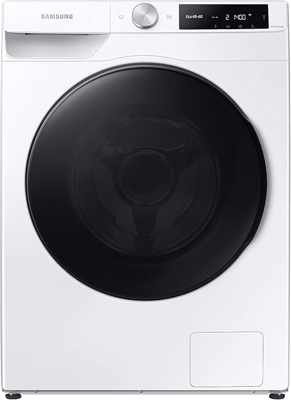 Samsung Series 6 Washer Dryer, AI Energy, Wi-Fi enabled, 9/6kg 1400rpm, White,WD90DG6B85BEU1 [Energy Class A]