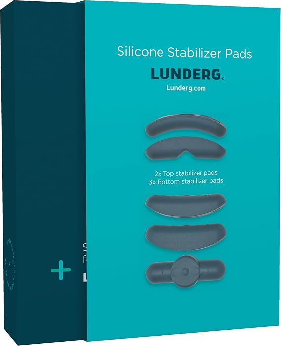 Lunderg Stabilizer Pads Replacements for Our Freedom Clamp - Premium Medical Grade Silicone Pads - Clamp NOT Included
