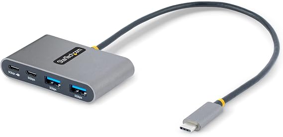 StarTech 4-Port USB-C Hub 5Gbps with 100W PD (5G2A2CPDB-USB-C-HUB)