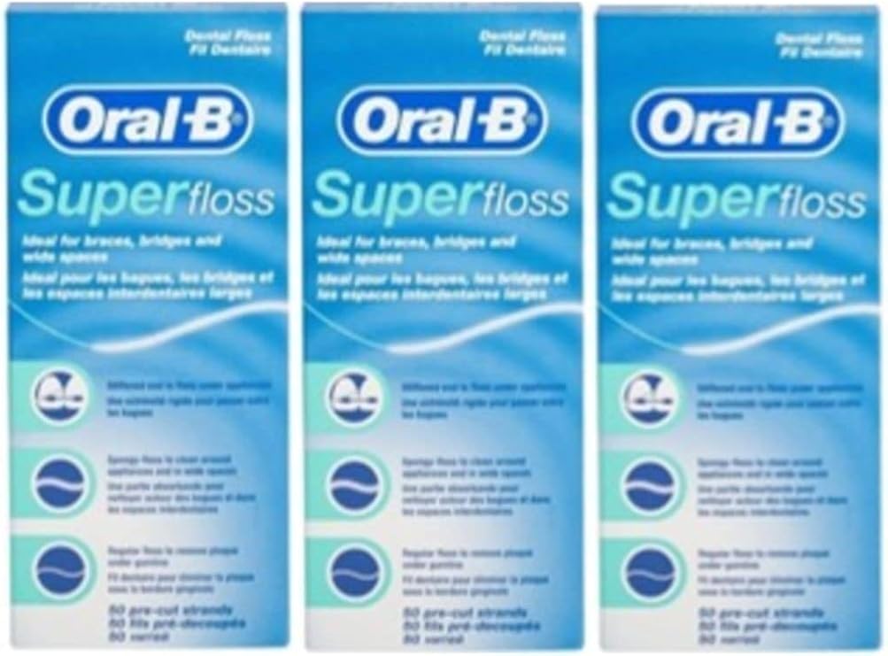 Oral-B Floss Super Floss 50 Pieces