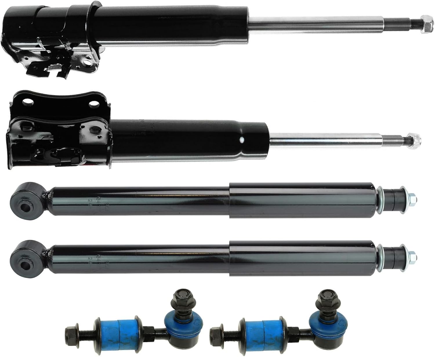 TRQ Front and Rear Suspension Kit Compatible with 99-04 Chevrolet Tracker Suzuki Vitara