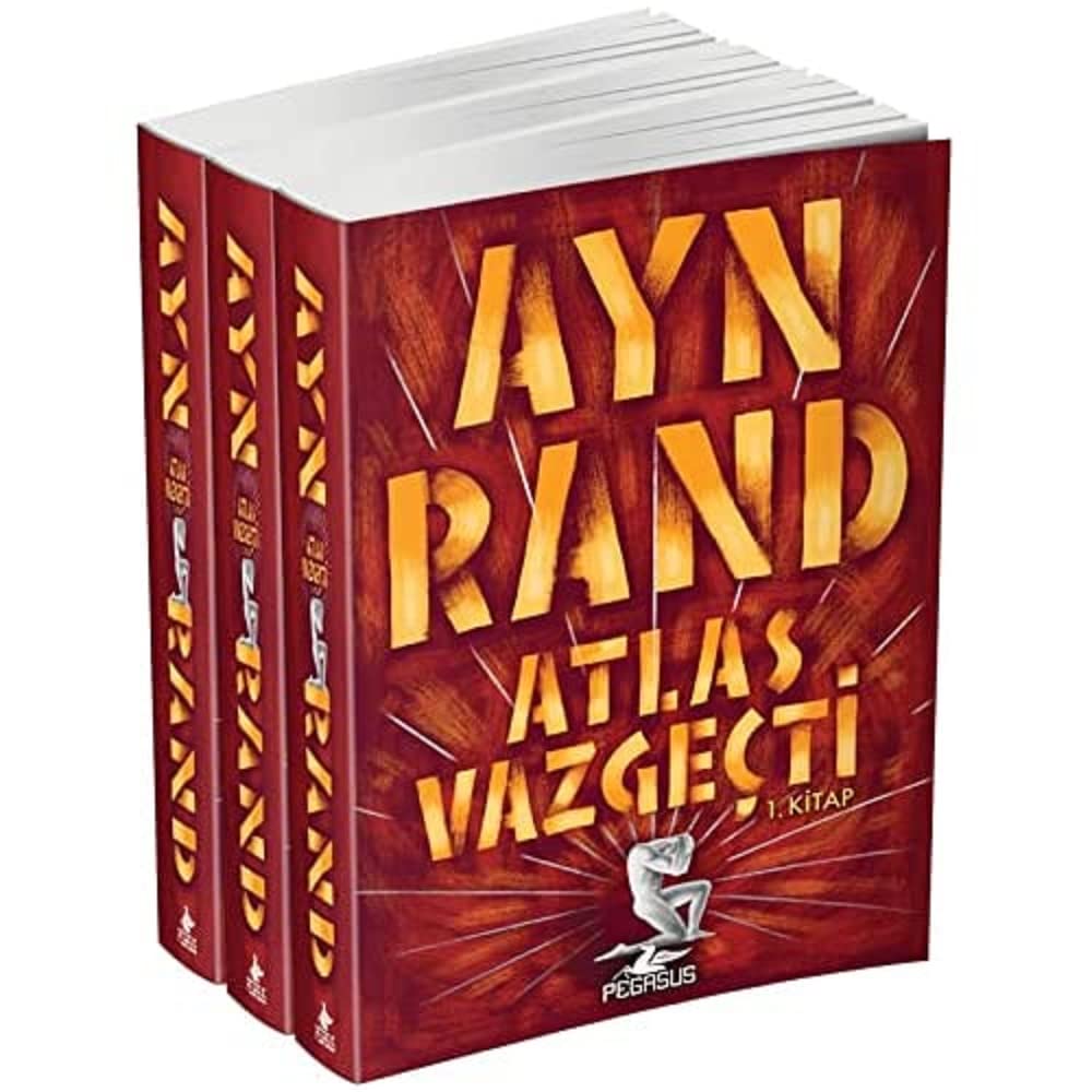 Atlas Vazgeçti 3 Kitaplık Set Kağıt Kapak – 2 Ocak 2022