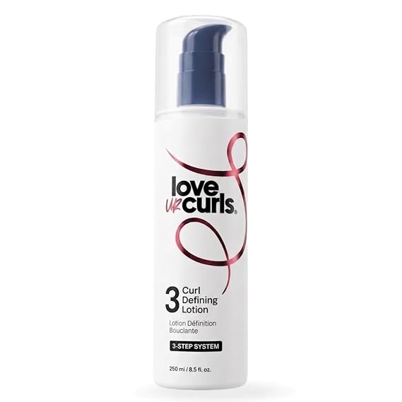 Love Ur Curls Curly Hair Products - Curl Defining Cream Styler, Anti Frizz