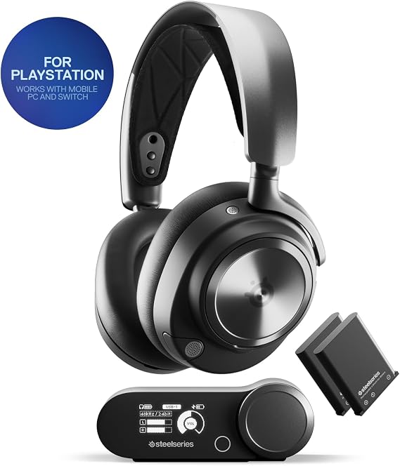 SteelSeries Arctis Nova Pro Wireless PS Edition - Siyah