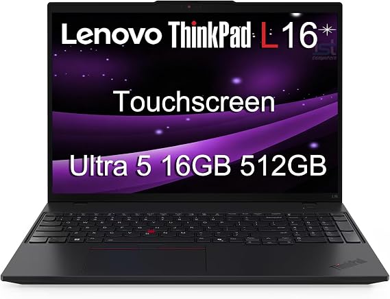 Lenovo ThinkPad L16, 16" Touchscreen, Ultra 5 225U, 16GB DDR5, 512GB SSD