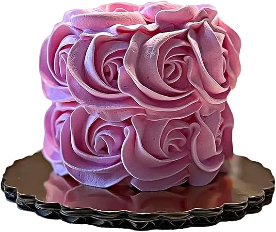 Fake Mini Rosette Cake Artificial Cake, Faux Dessert Display Prop Handmade