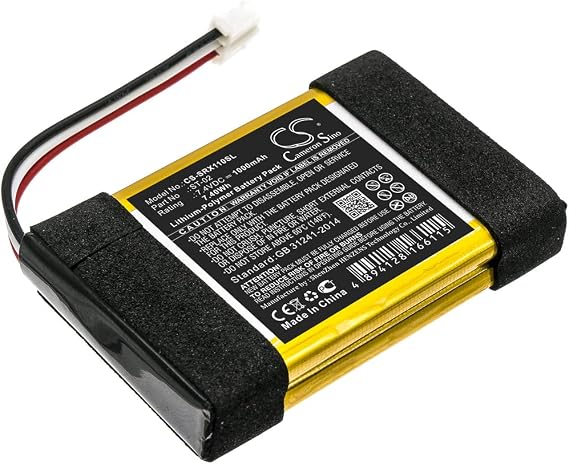 Cameron Sino NEW 1000mAh Replacement Battery Fit for Sony SRS-X11 ST-02