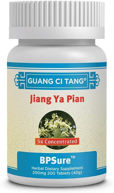 Guang Ci Tang - Jiang Ya Pian/Wan - BPsure - (Formerly HypertenSure) 200 mg 200 Tablets