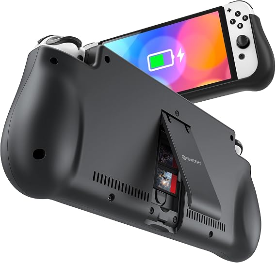 NEWDERY Battery Pack for Nintendo Switch, 10000mAh Backup Battery Case