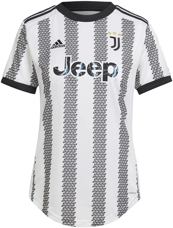 adidas Juventus 22/23 Home Women's Jersey (as1, Alpha, l, Regular, Regular, Large) White/Black