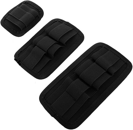 3 PCS EDC Elastic Organizer Patch, Tactical Bag Insert Elastic Bracket Secured with Hook Fastening