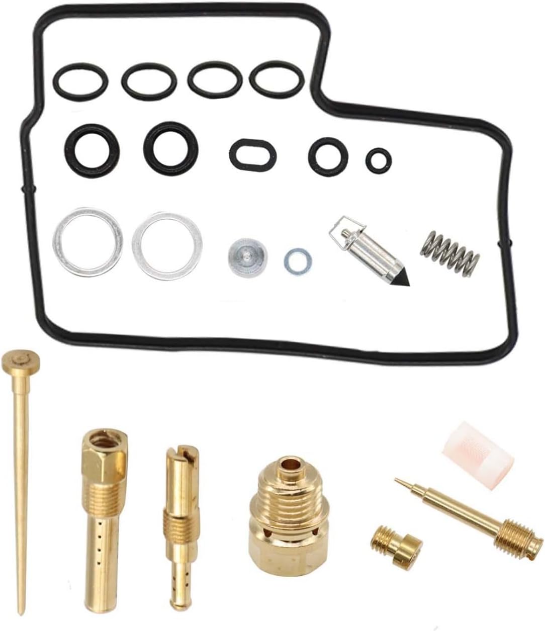 Carburetor Rebuild Carb Repair Kit Compatible with VT750C Shadow Ace and Deluxe 1998-2003