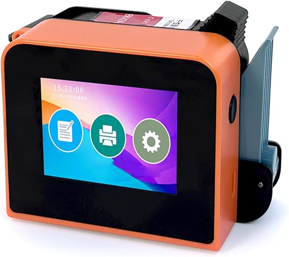 Mini Portable Handheld Inkjet Printer Date Printer Touch Screen Coder Suitable for Producing Date Packaging Bags Plastic Bottles