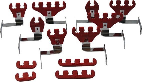 Moroso Wire Loom Kit,bbc,red