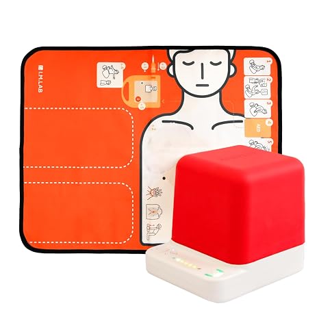 CPRCUBE 3 CPR Training Kit | Visual & Sound Feedback Device for Trainers and Instructors