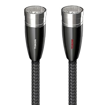 AudioQuest Yukon Male XLR to Female XLR Cable - 4.92 ft. (1.5m) - 2-Pack