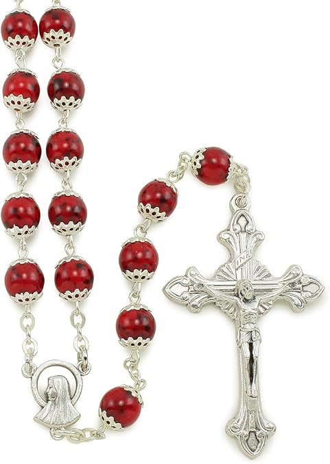Capped Beads Rosary