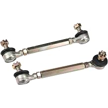 Motoforti 10cm 3.94" Steering Tie Rod End Tie Rod Link Fit for 50cc 70cc 90cc 110cc 125cc 150cc ATV Quad Four with Ball Joint Accessories - Pack of 2 Long-lasting
