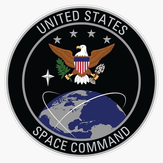 Magnet Space Command Magnetic Bumper Sticker 5"