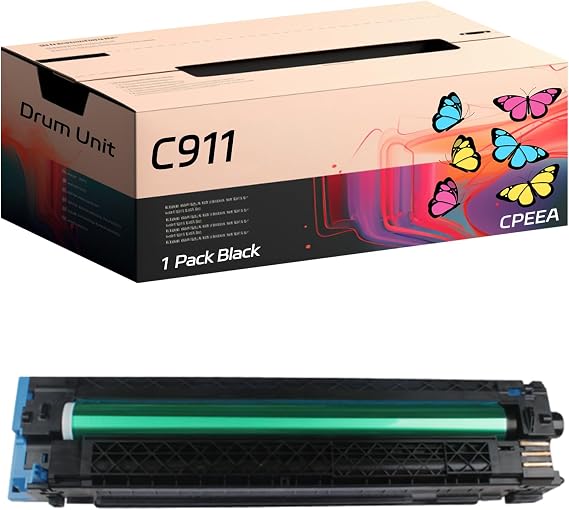 Compatible for Okidata OKI C911 Drum Unit Work for Okidata OKI C911dn C931DN C941dn C911 C931 C941 Printers, with Chip, High Yield 40000 Pages, Clear Printing (Black)