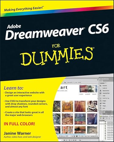 Dreamweaver CS6 For Dummies