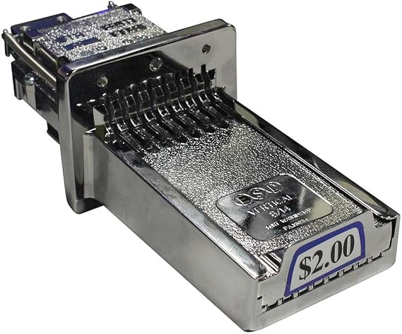 ESD Vertical 8 Coin Chute
