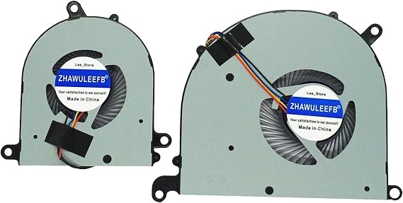 Replacement New CPU+GPU Cooling Fan for MSI Modern PS63 8RC 8SC GTX1050 MS-16S1 16S1-CPU 16S1-GPU DC5V 0.5A