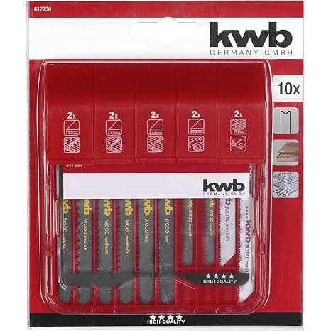 Kwb Kutulu Dekupaj Testere Seti 10 Parça S30-49617230
