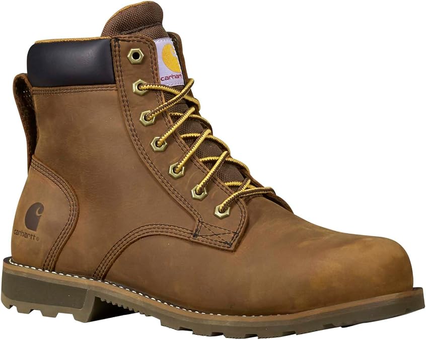 Carhartt ユニ 大人用 フロンティア 6インチ 防水 スチール つま先 ブーツ フロンティア 6インチ 防水 スチールトゥブーツ