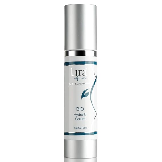 Lira Clinical BIO Hydra C Serum - 20% Vitamin C Complex - 50 ml | MASQ-Tech, Swiss Apple, Alpine Rose, Edelweiss Stem Cells, Aloe Vera, Pore Care, Universal Use, Post-Resurfacing Routines