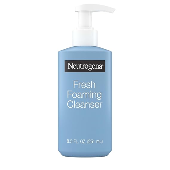 Neutrogena Fresh Foaming Facial Cleanser, 8.5 fl oz