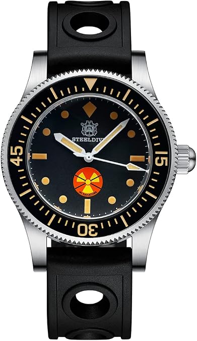 Steeldive SD1952V Ceramic Bezel Vintage Dive Men Watch Luminous 300m NH35 Automatic Mechanical Stainless Steel Wristwatch