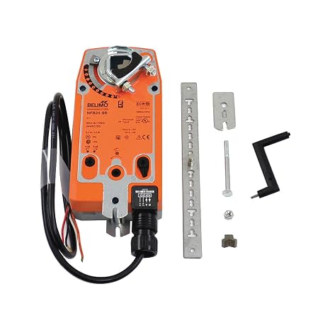 Spring Return Damper Actuator, 24VAC/DC
