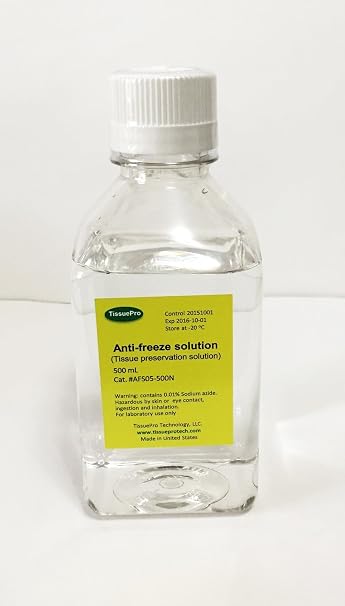 Tissue Cryoprotectant, Anti Freeze Solution 500mL